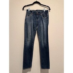 American Eagle Outfitters super stretch Medium Straight Leg Jeans Sz 27 00 2107
